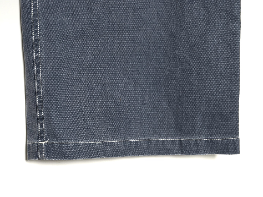 D*or x stone island co-branded pocket denim trousers