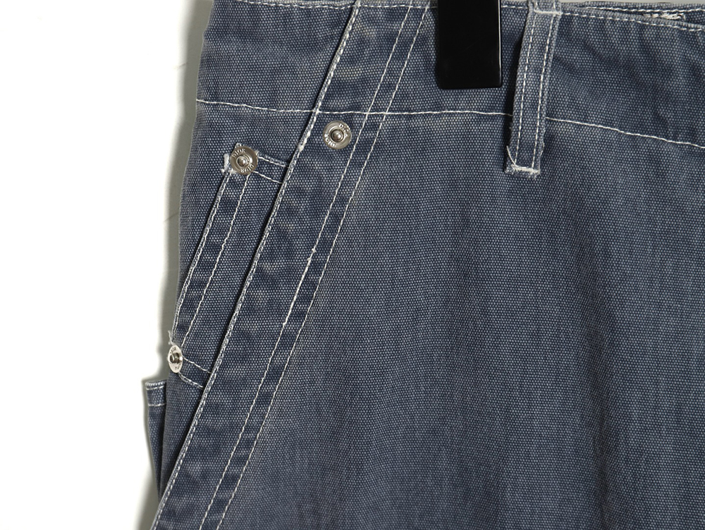 D*or x stone island co-branded pocket denim trousers