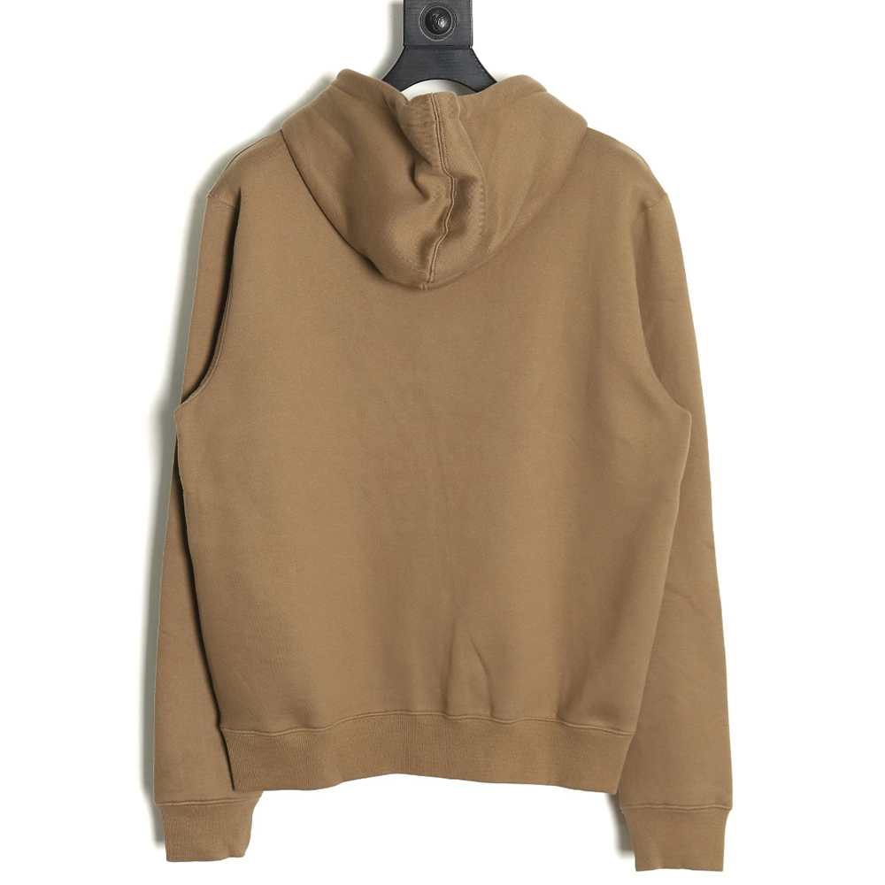 D*or cd monogram embroidered fleece hoodie tsk1