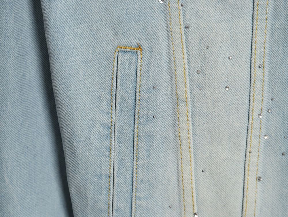 l0*is v*t0n gypsophila hot Di*m*nd embroidery denim jacket