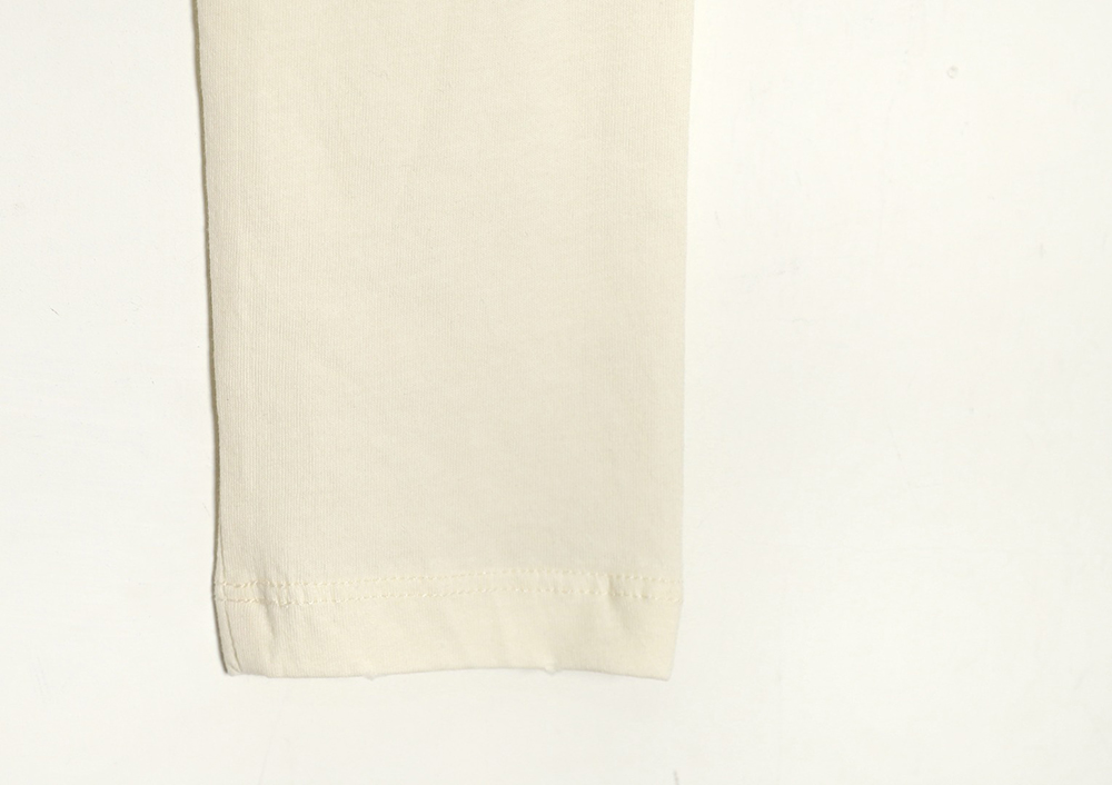 Pra*a classic logo print long sleeve t-shirt tsk1