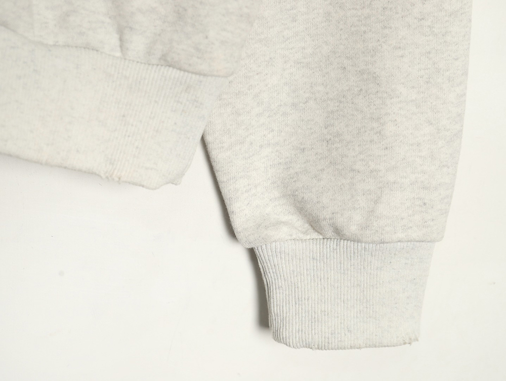 Acne Studios 1996 Washed Distressed Hoodie (Gray)