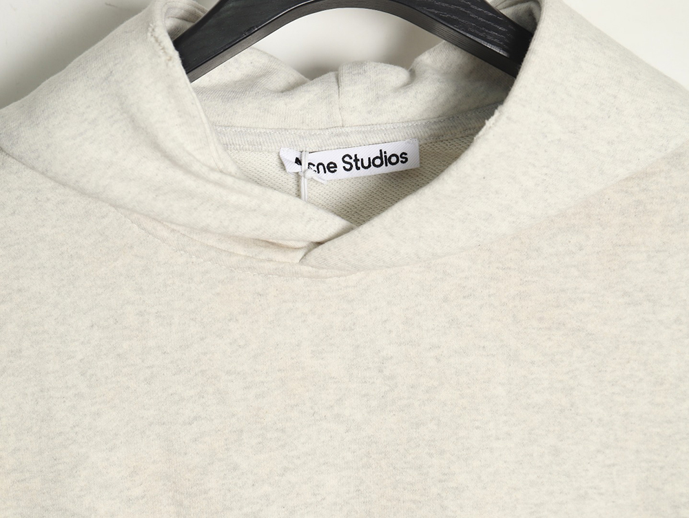 Acne Studios 1996 Washed Distressed Hoodie (Gray)