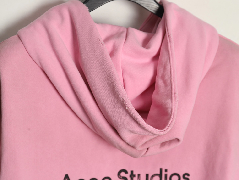 Acne Studios 1996 Washed Distressed Hoodie TSK1