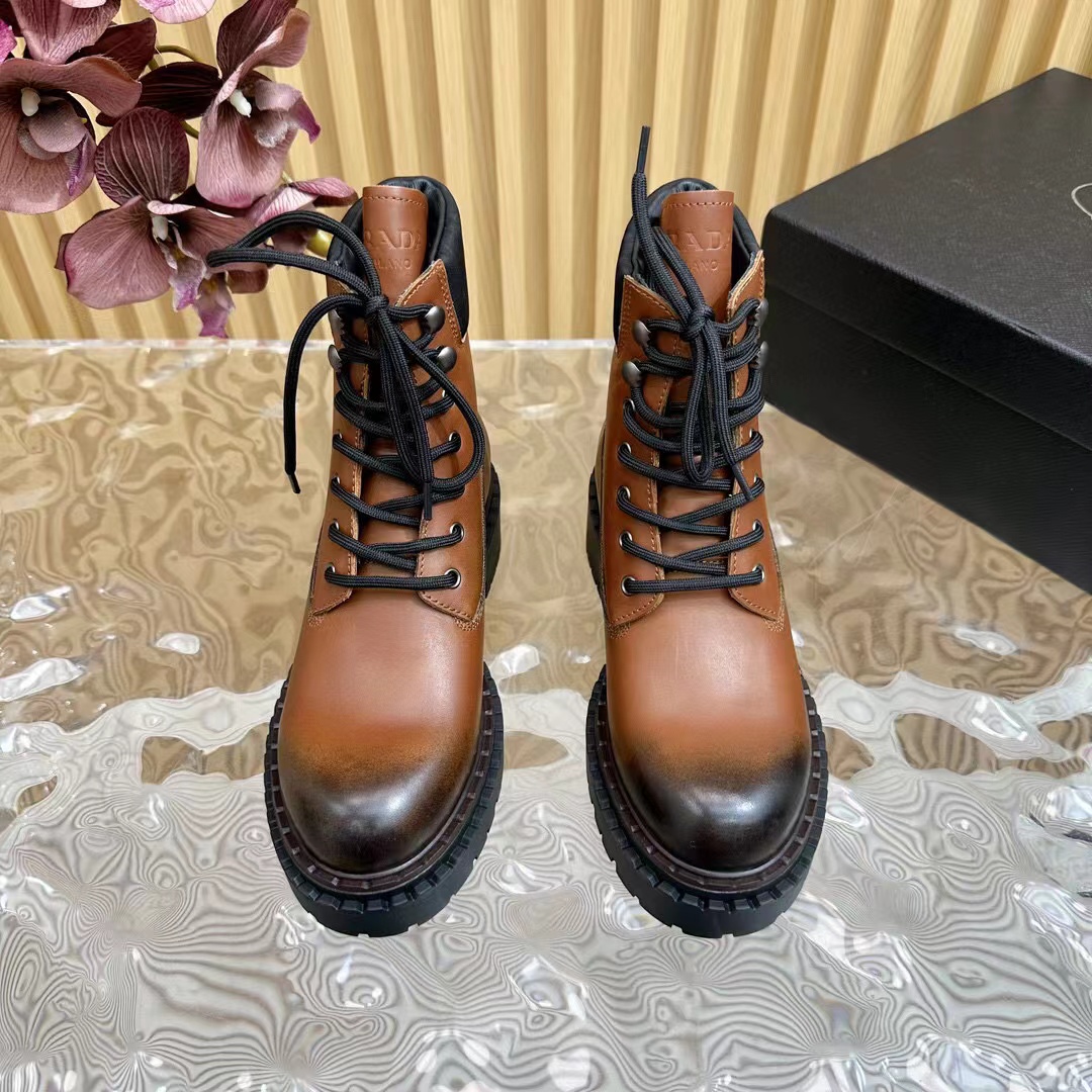 Pra*a leather work boots