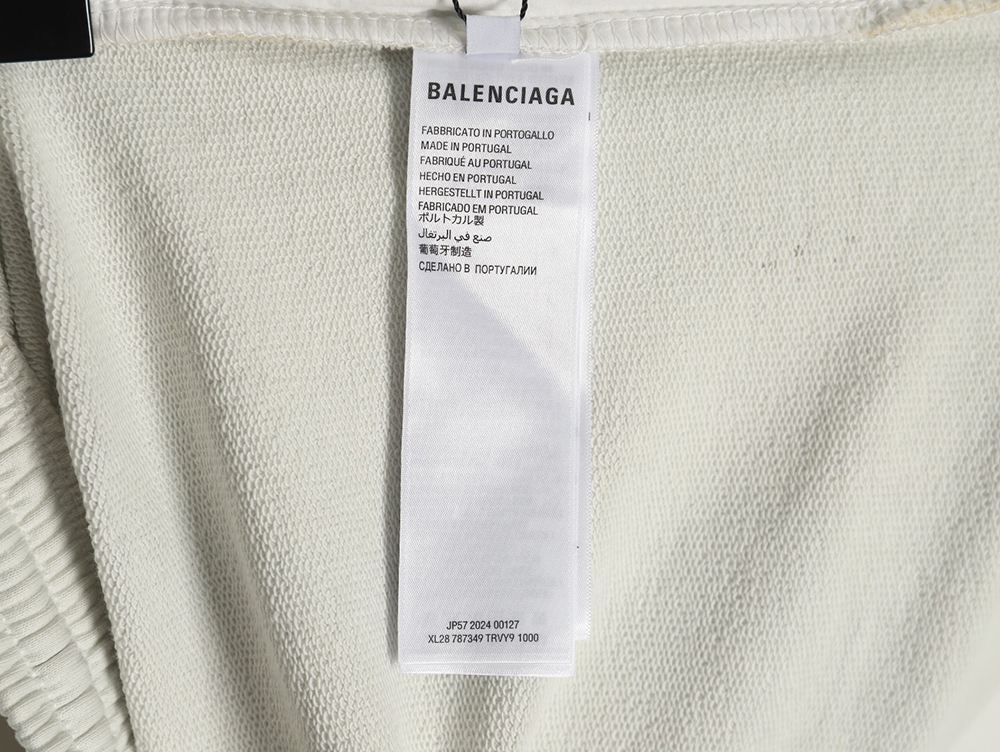 Ba*len*cia*ga graffiti trousers