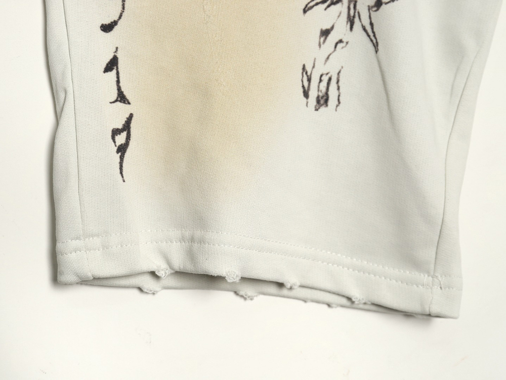 Ba*len*cia*ga graffiti trousers