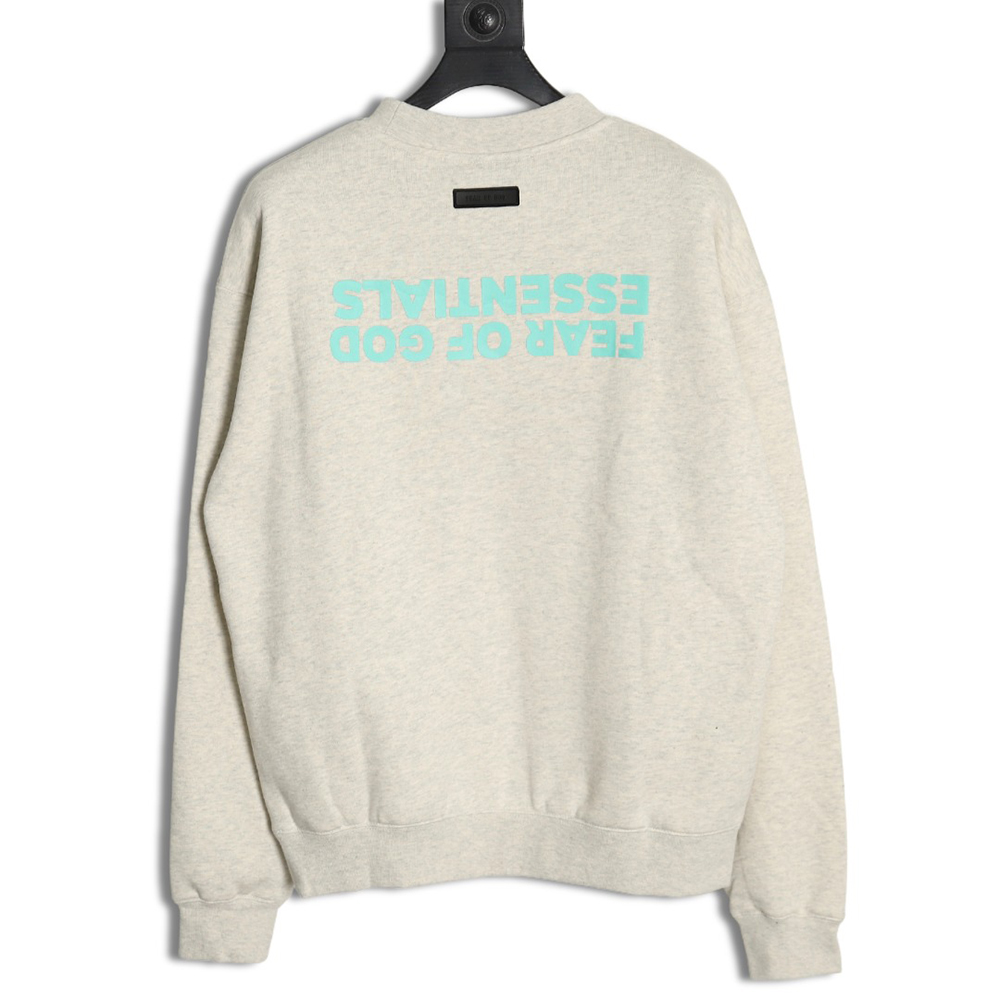 Fear of God Inverted Letters Crew Neck Sweatshirt