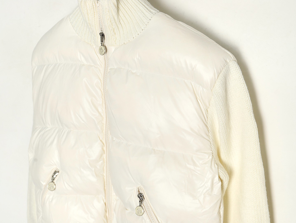 Moncler down panelled jacket