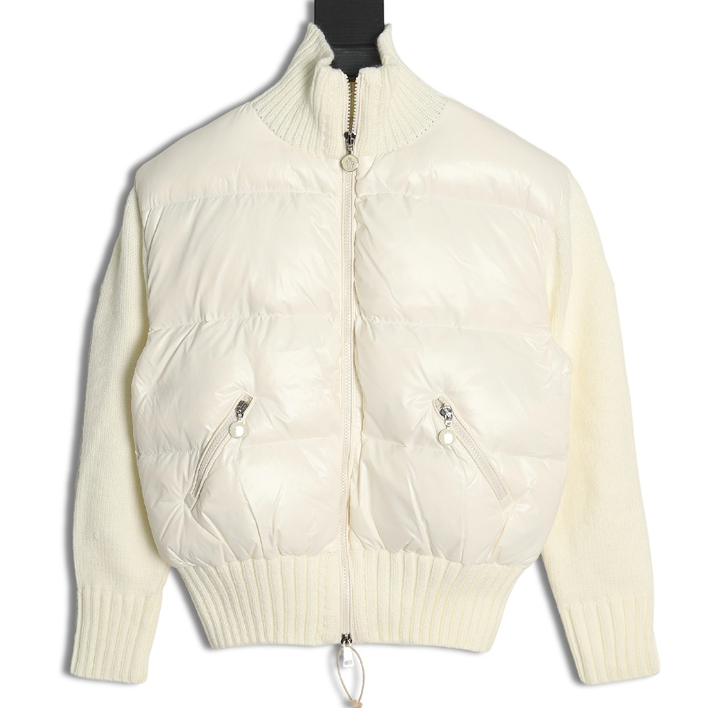 Moncler down panelled jacket