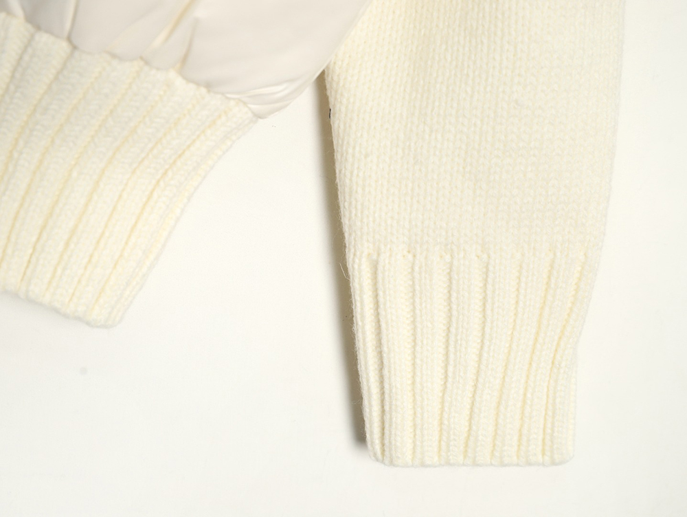 Moncler down panelled jacket