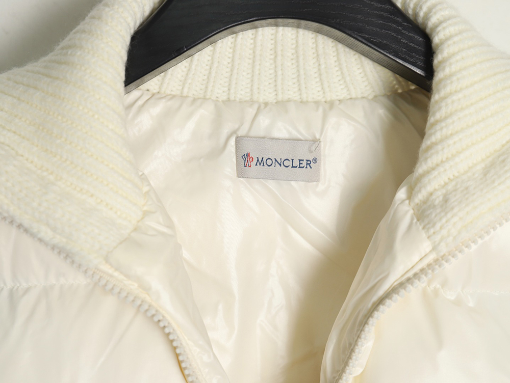 Moncler down panelled jacket
