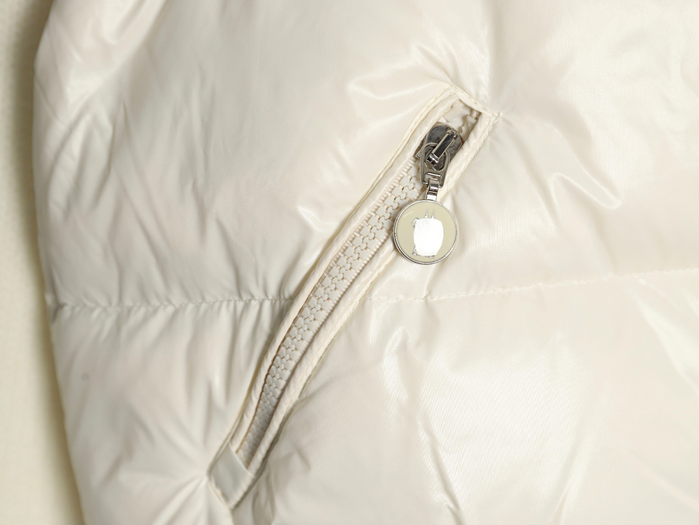 Moncler down panelled jacket