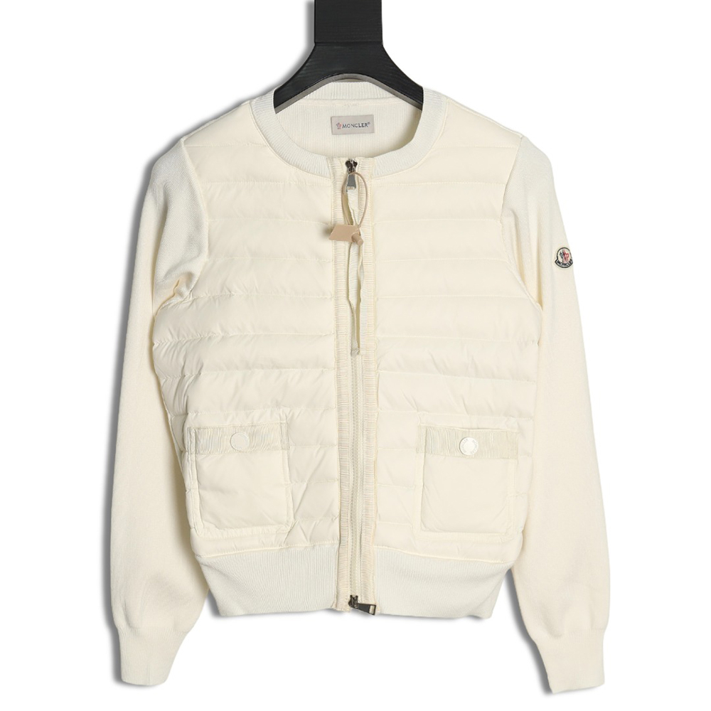 Moncler Women''s Knit Double Pocket Down Jacket