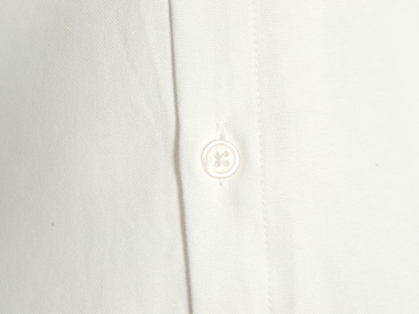 Ami Paris small heart logo embroidered striped shirt