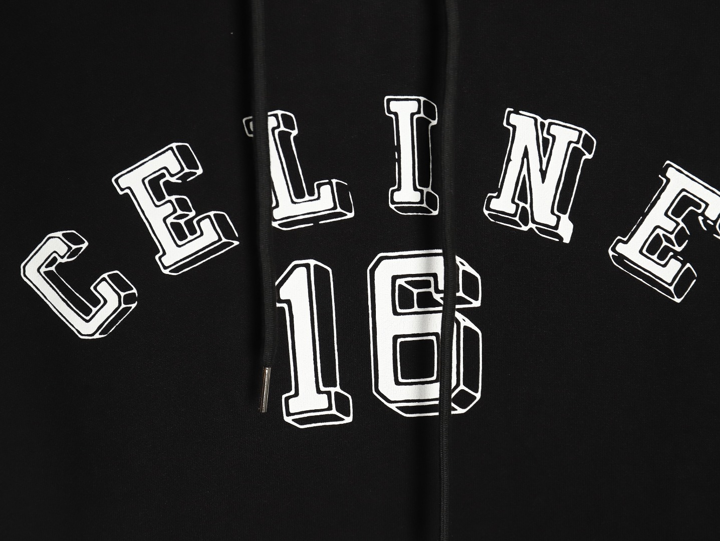 Ce**e letter print hoodie