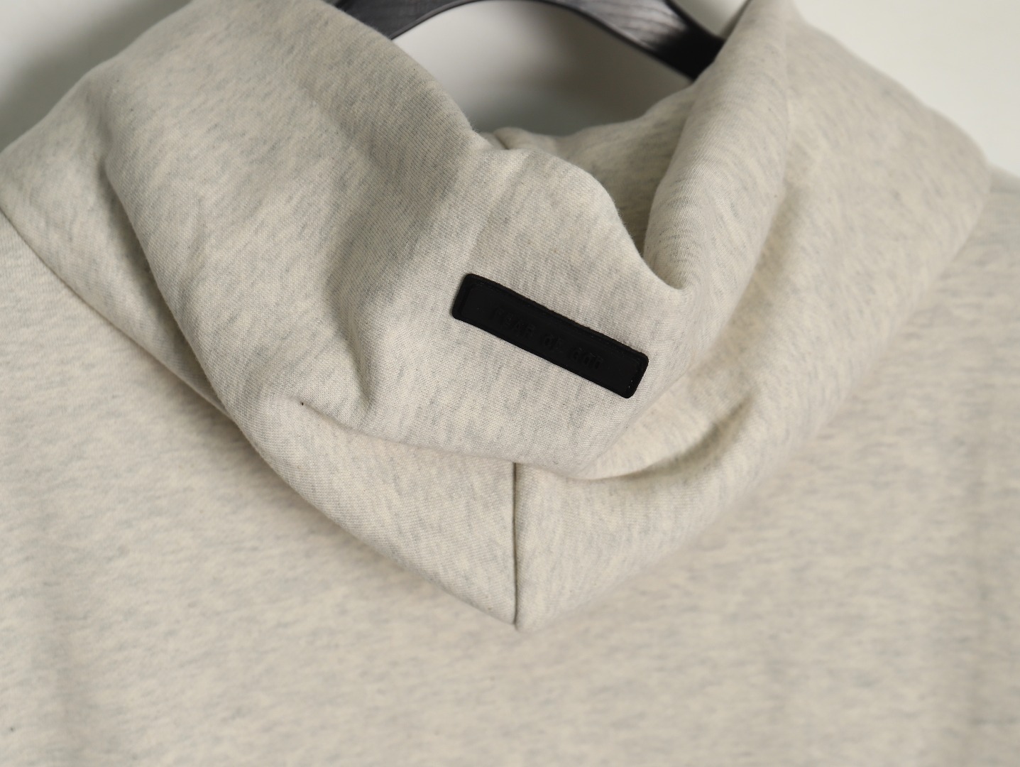 Fear of God blue lettering hoodie