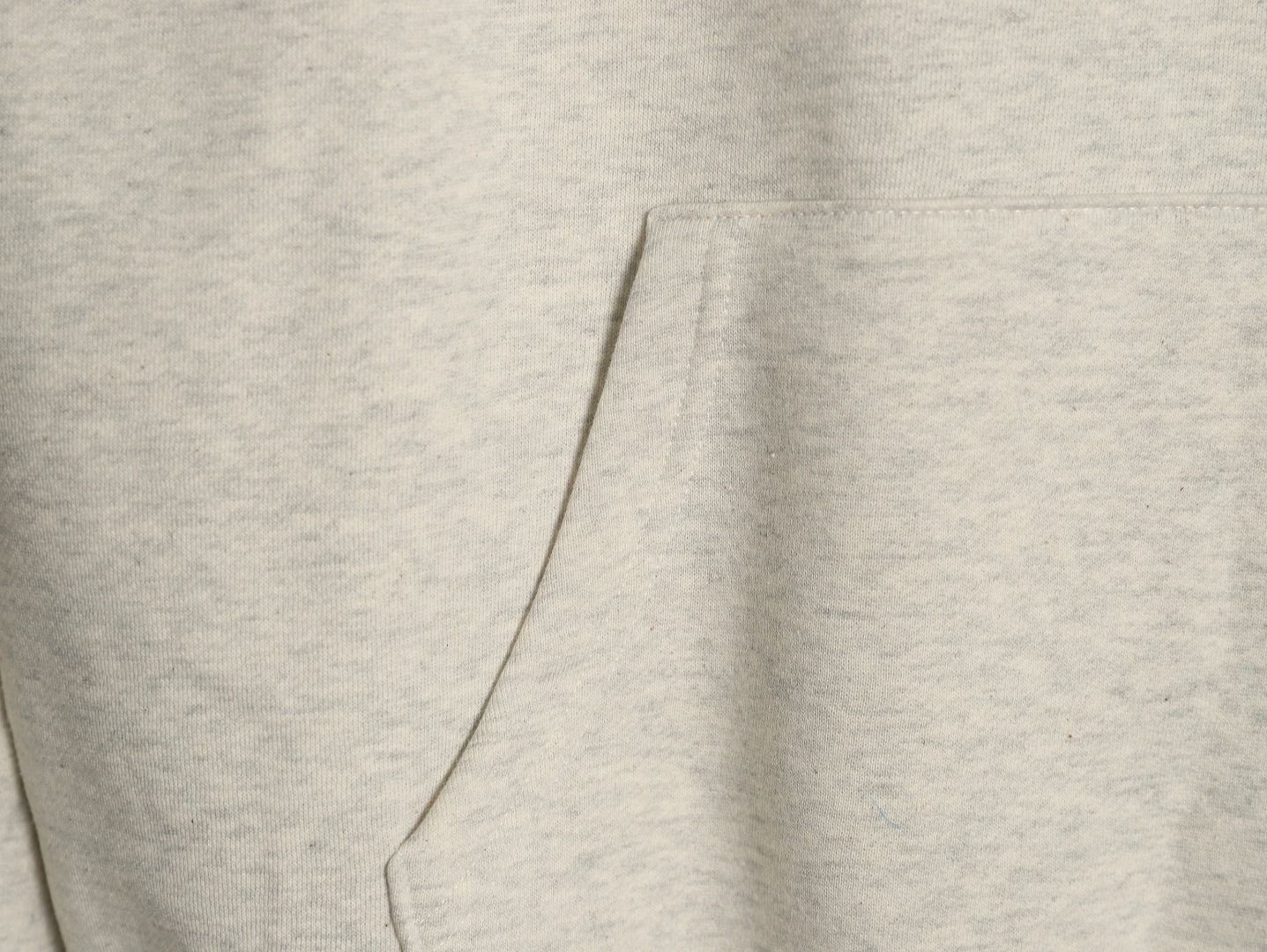 Fear of God blue lettering hoodie