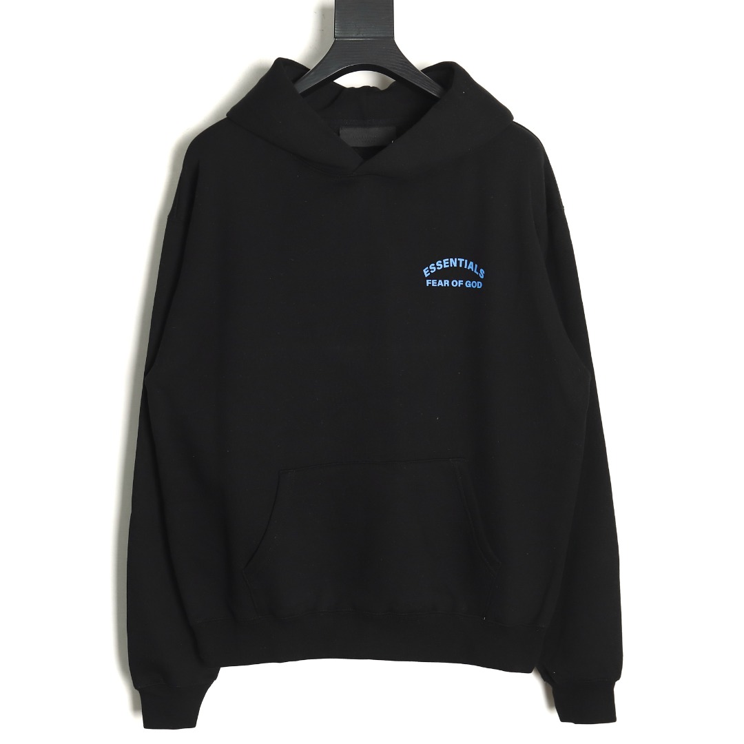 Fear of God blue lettering hoodie TSK1