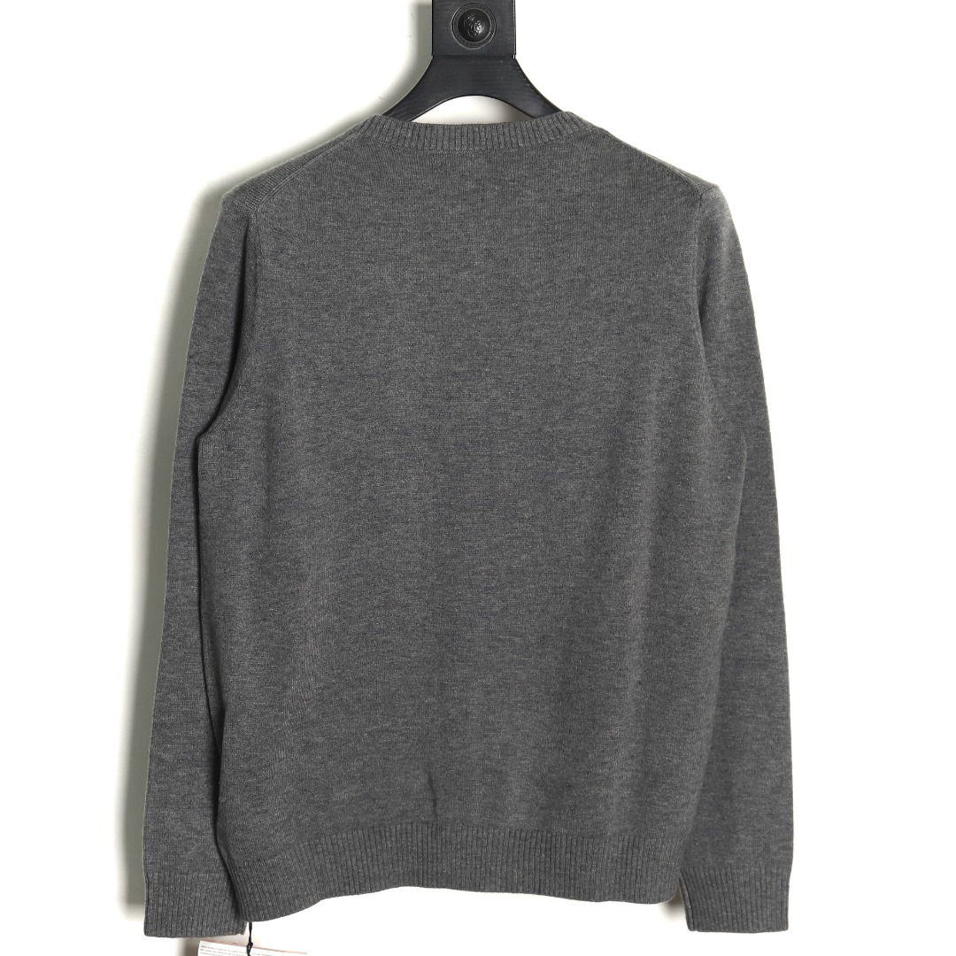 Miu Miu Lettering Cashmere Knit Cardigan