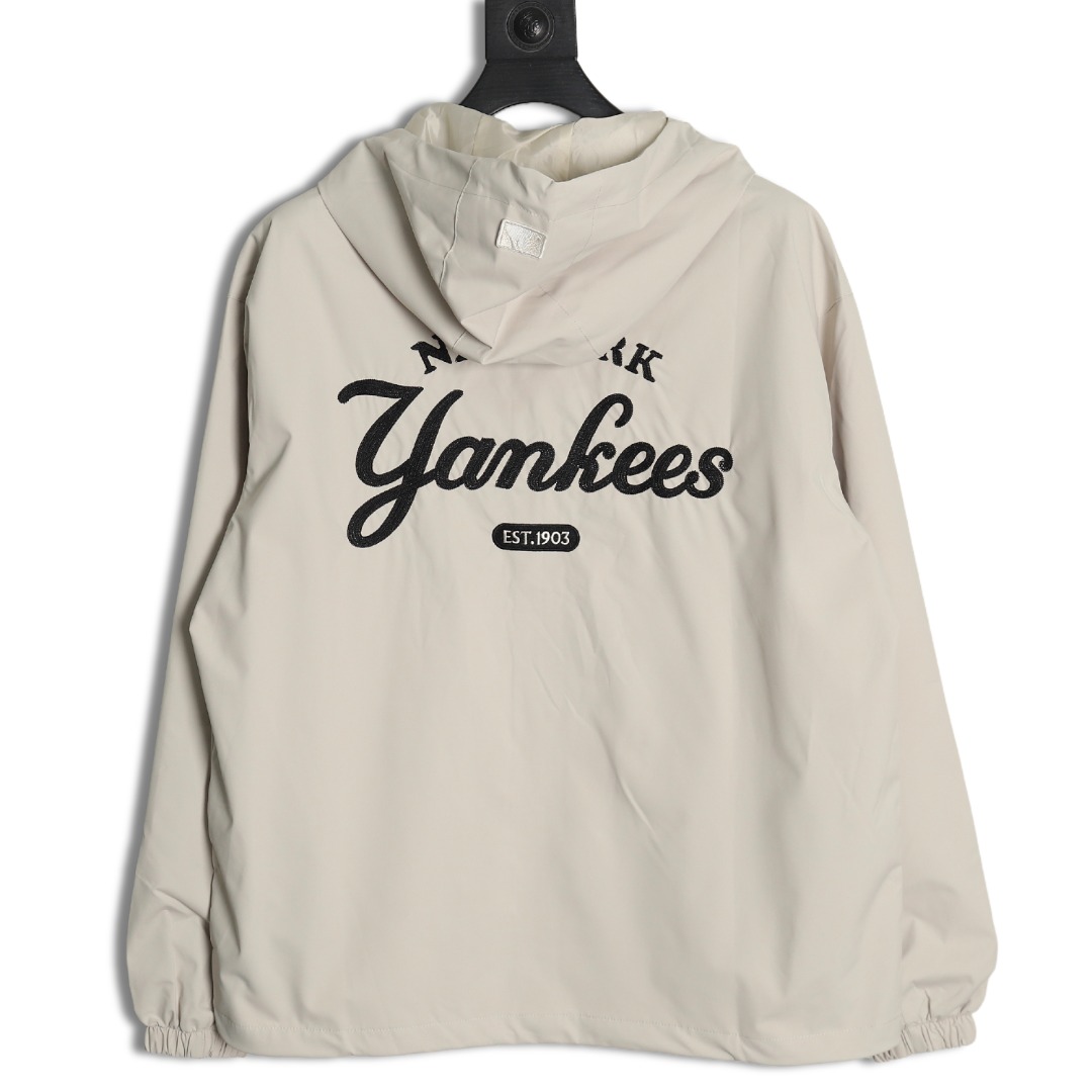 MLB Embroidered Hooded Jacket