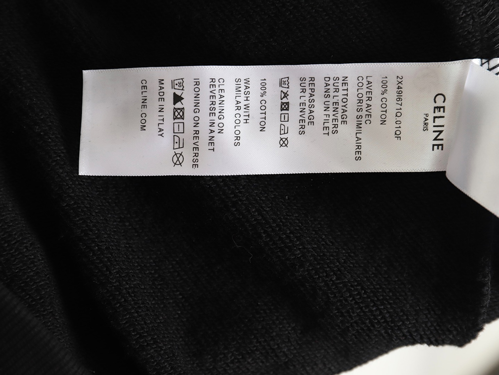 ce**e rivet Di*m*nd lettering hoodie