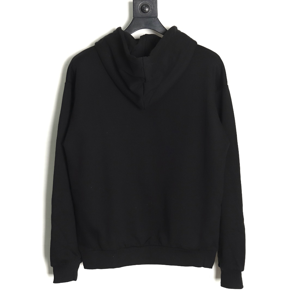 ce**e rivet Di*m*nd lettering hoodie