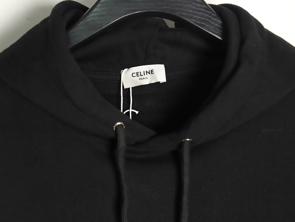 ce**e rivet Di*m*nd lettering hoodie