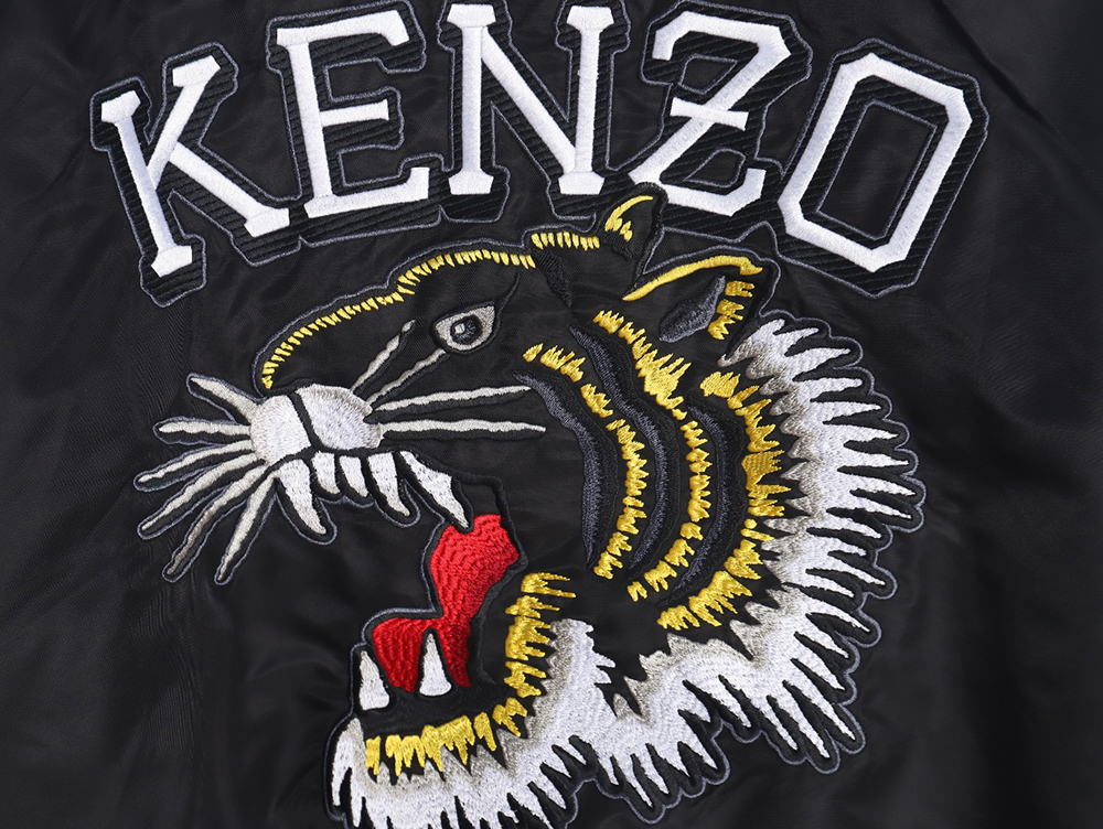 Kenzo Tiger Head Embroidered Flight Jacket TSK1