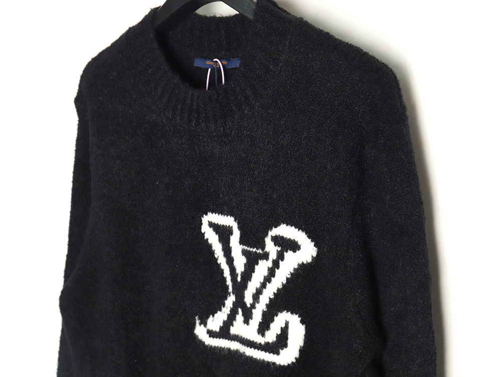 l0*is V*t0n jacquard teddy sweater tsk1