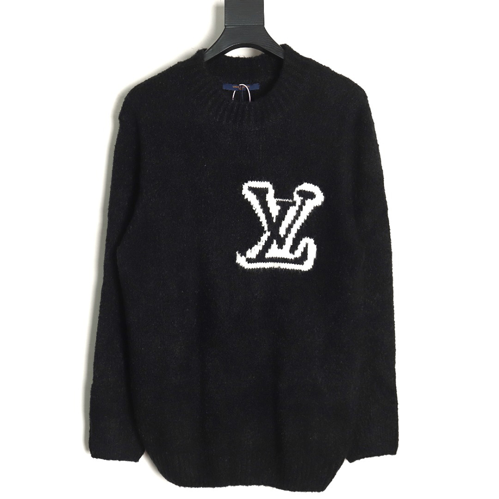l0*is V*t0n jacquard teddy sweater tsk1