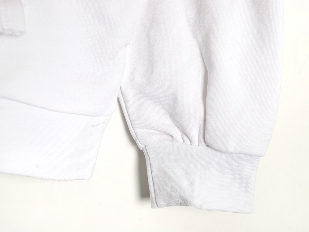 Ba*len*cia*ga distressed tape hoodie