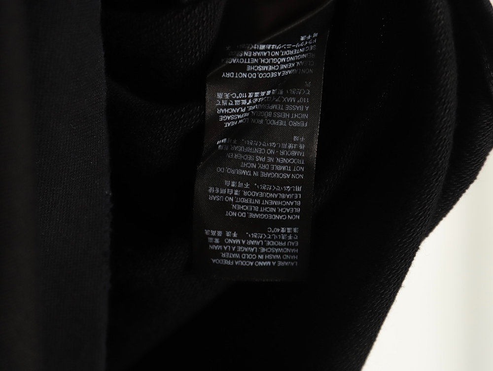 Ba*len*cia*ga distressed tape hoodie tsk1