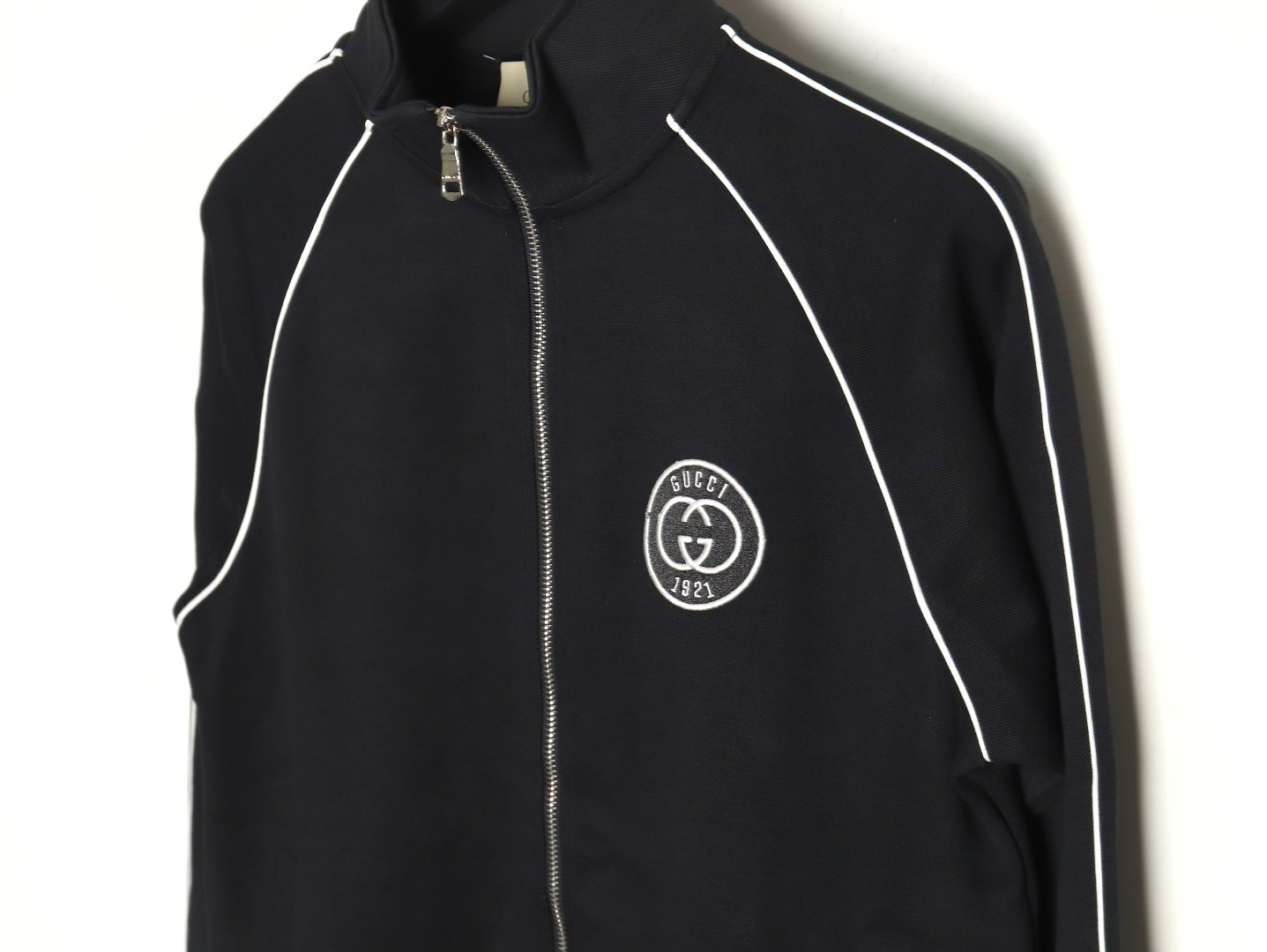 G*u*i 1921 double g web zip-up jacket