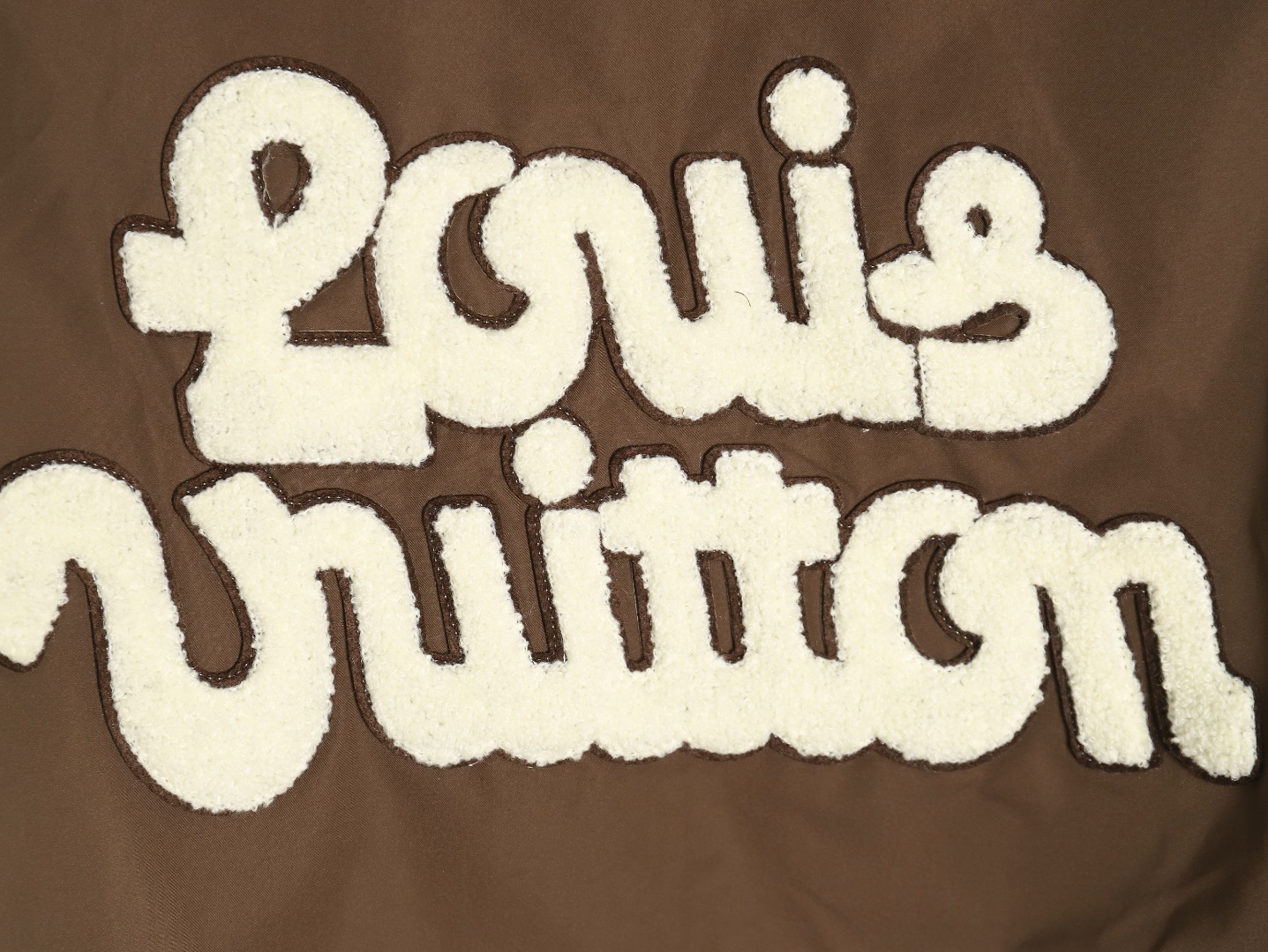 l0*is V*t0n floral patch baseball jacket