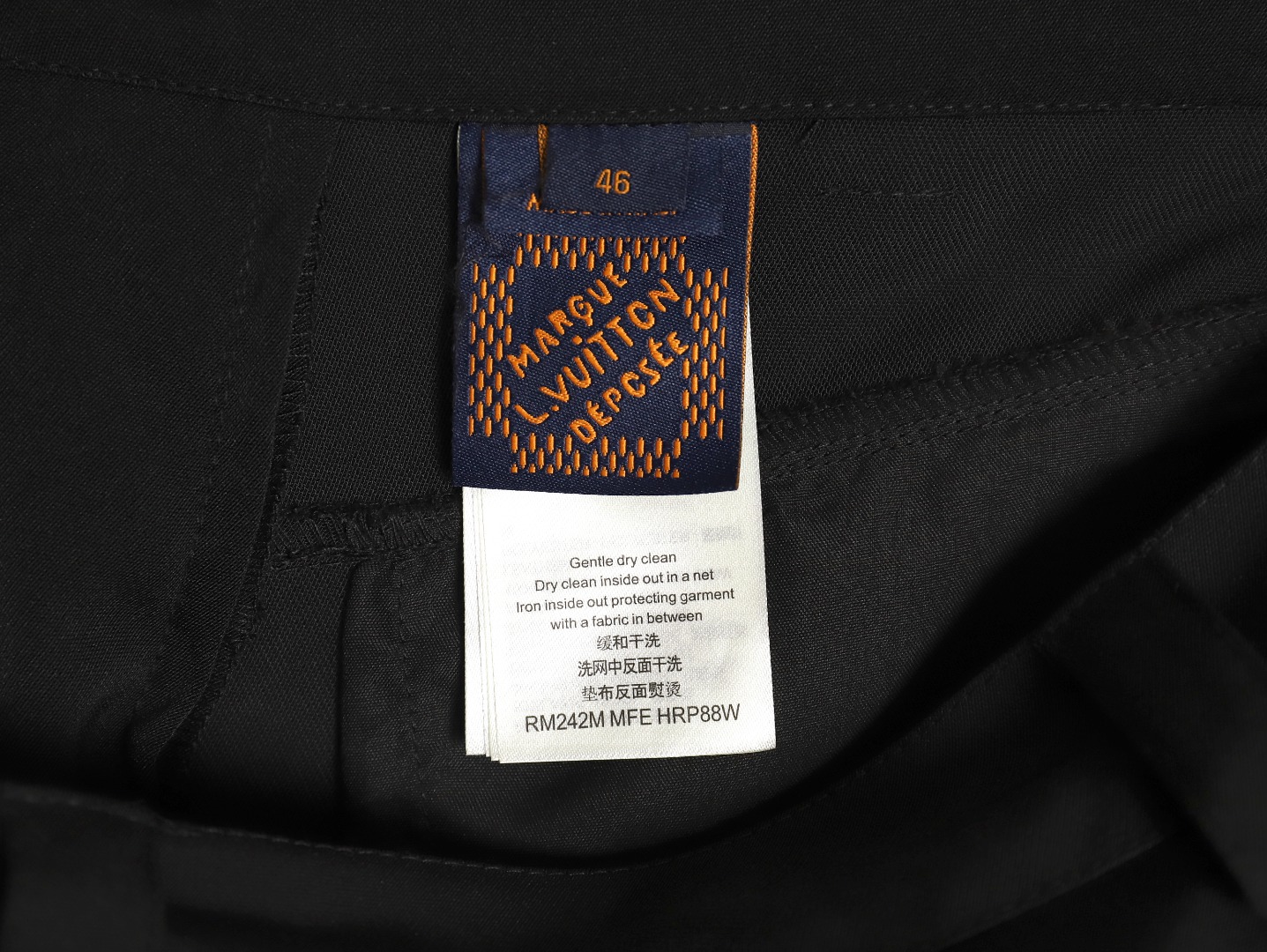 l0*is V*t0n turquoise wool trousers