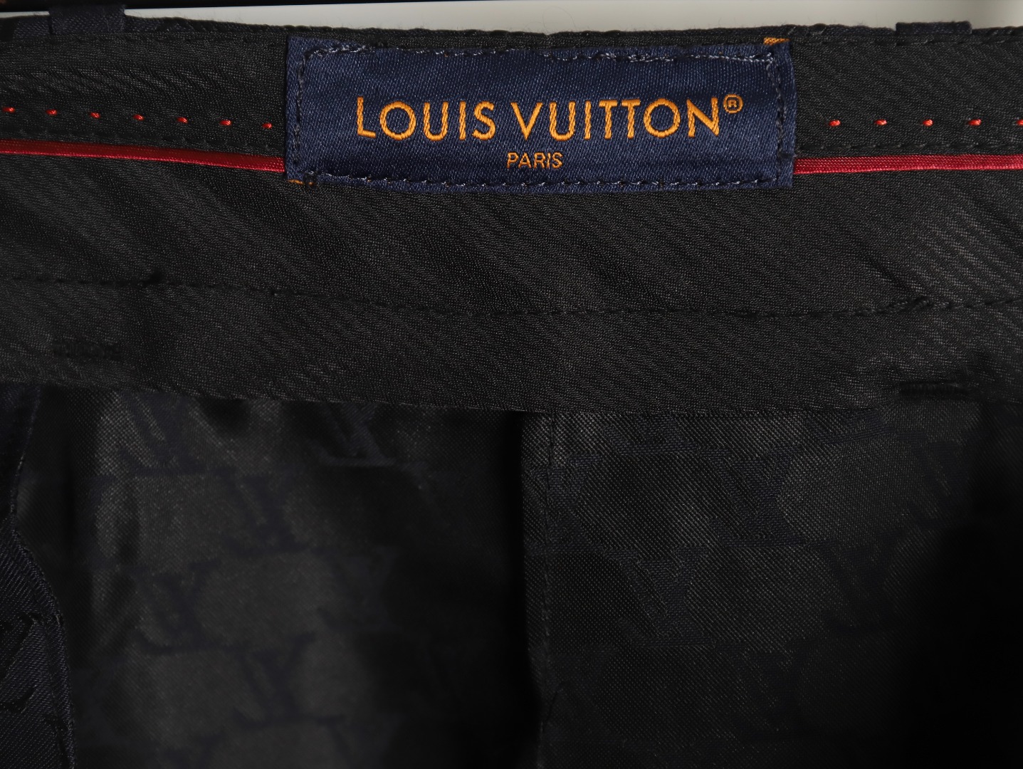 l0*is V*t0n all over print trousers