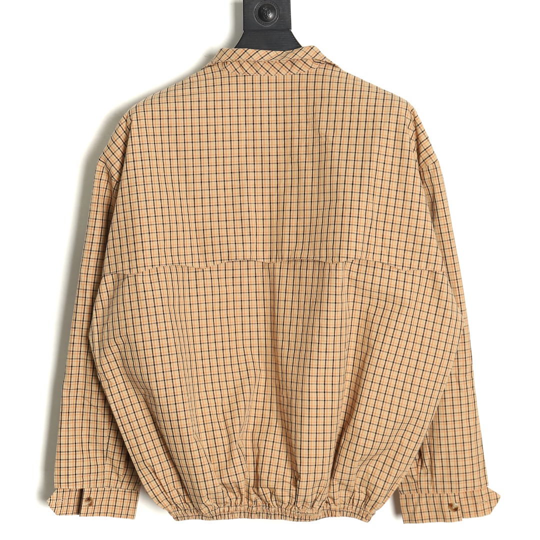 Miu Miu yellow checked jacket