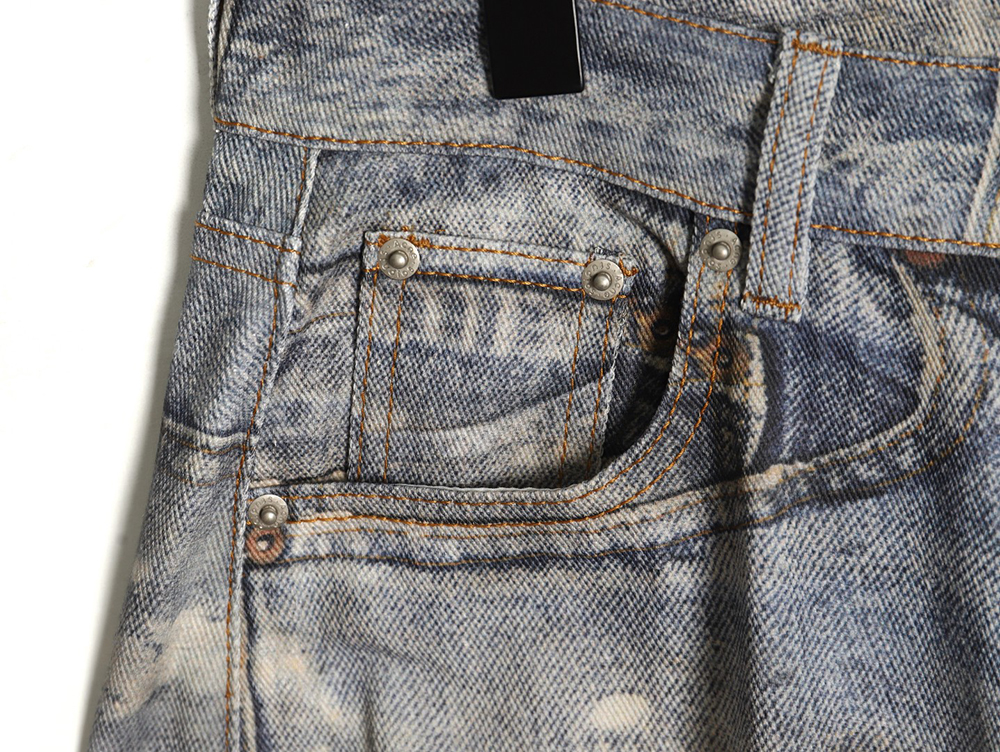 Acne Studios washed loose wide-leg jeans