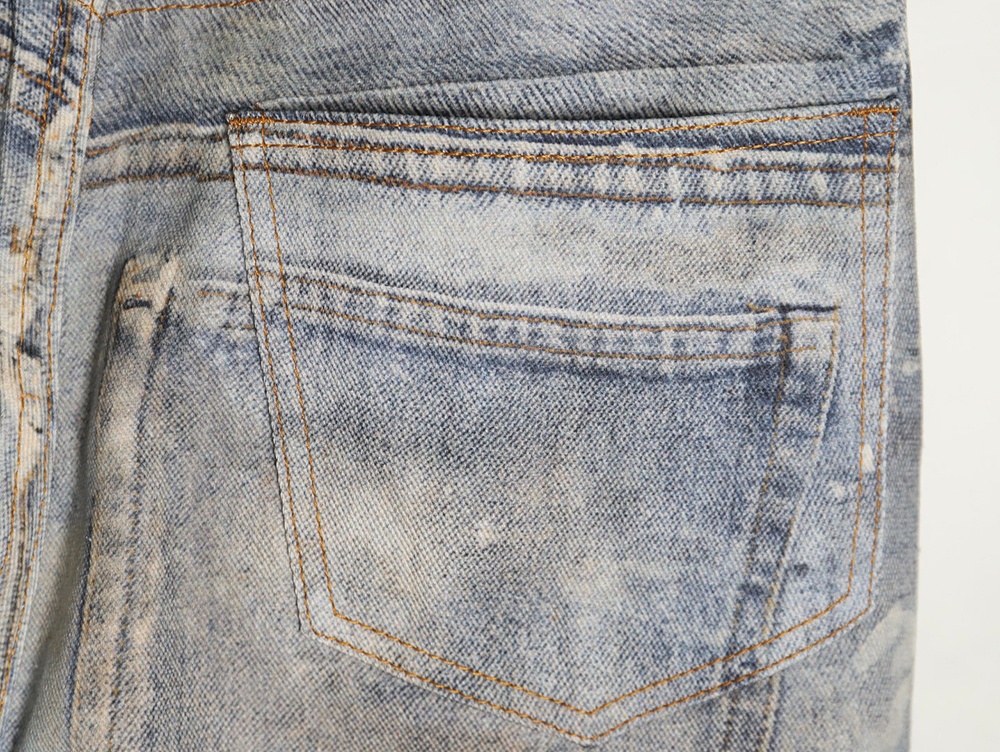 Acne Studios washed loose wide-leg jeans