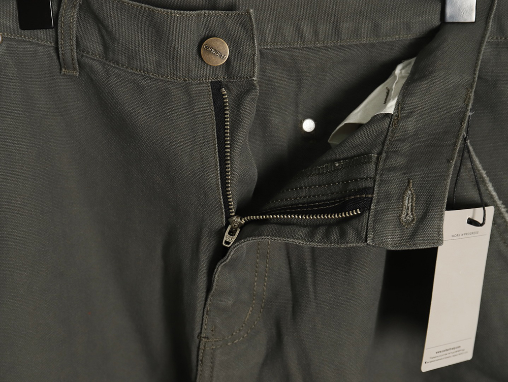 Carhartt Washed Knee Canvas Overalls