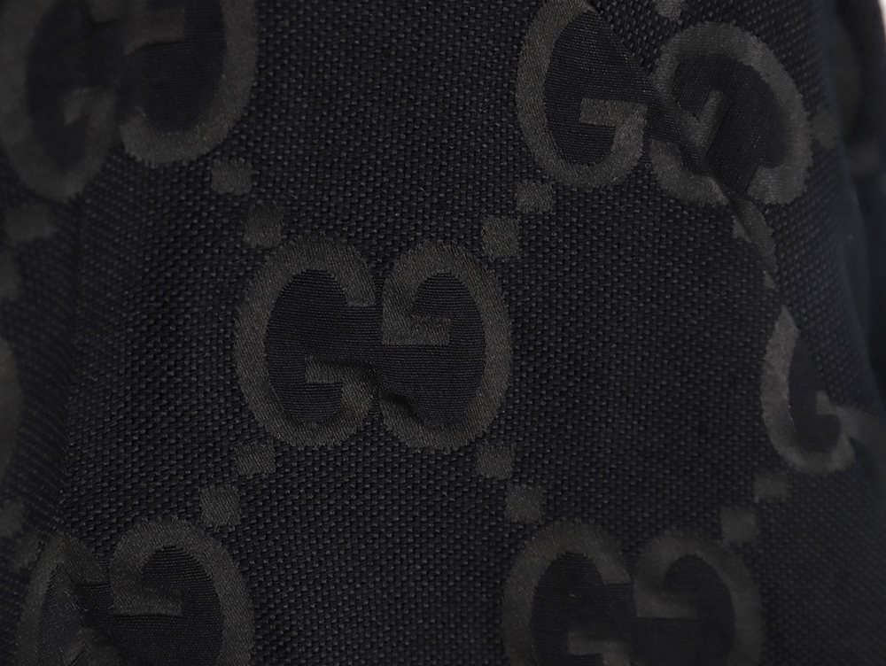 G*u*i double g full print canvas stand collar quilted jacket