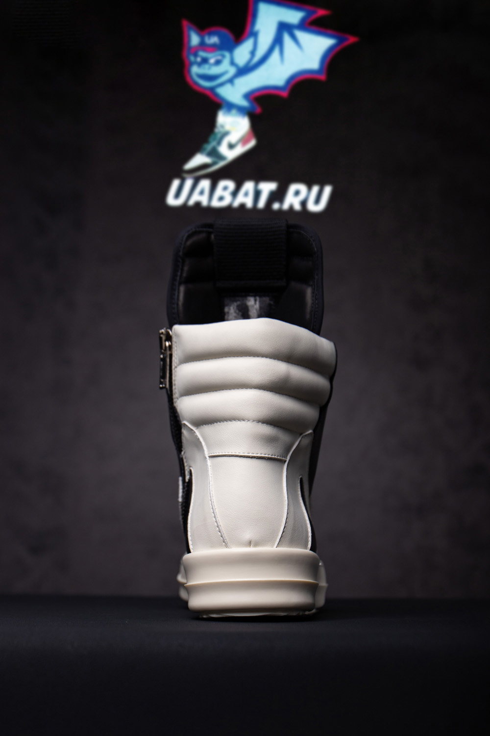 Rick Owens Strobe Geobasket Megalace High 