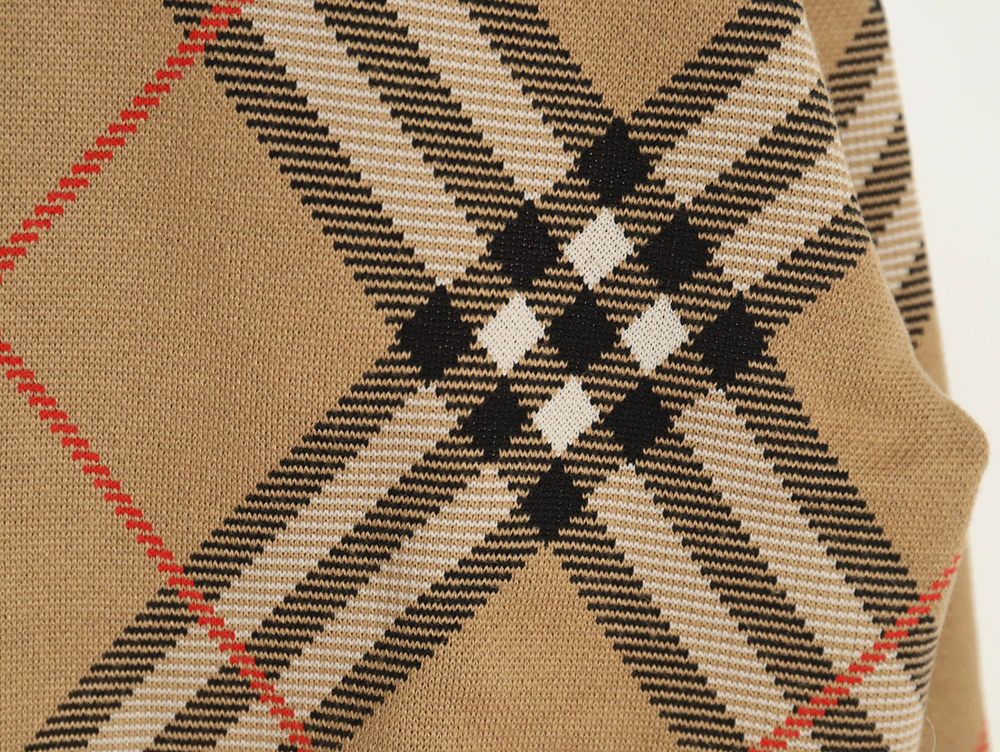 B**rry twill crewneck knitted sweater