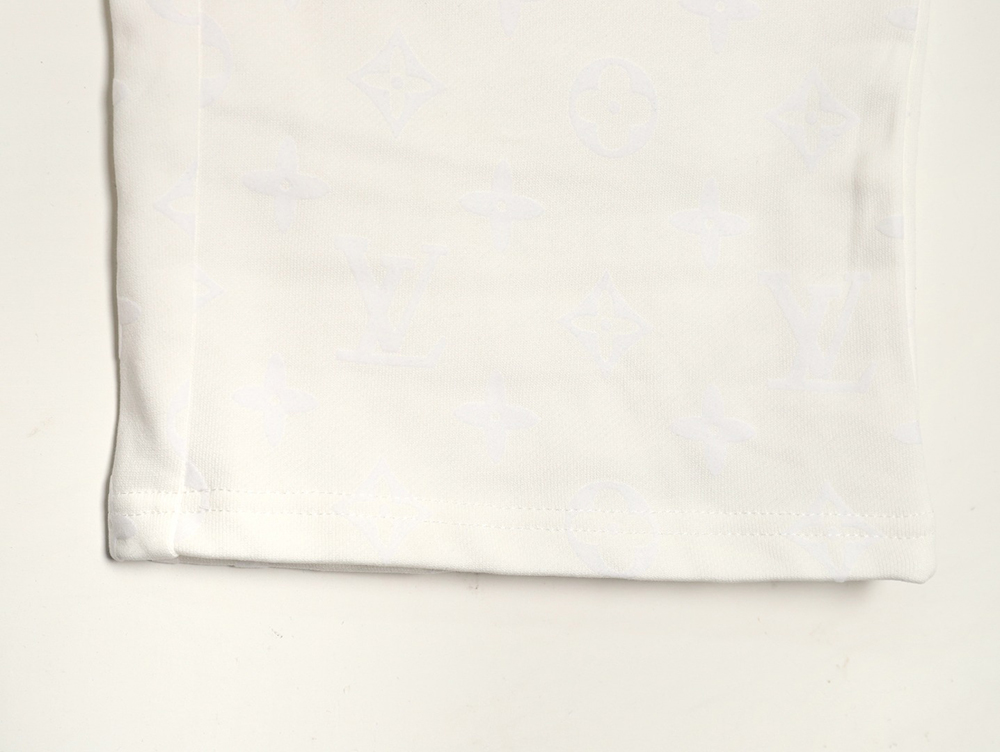 l0*is V*t0n monogram flocked trousers