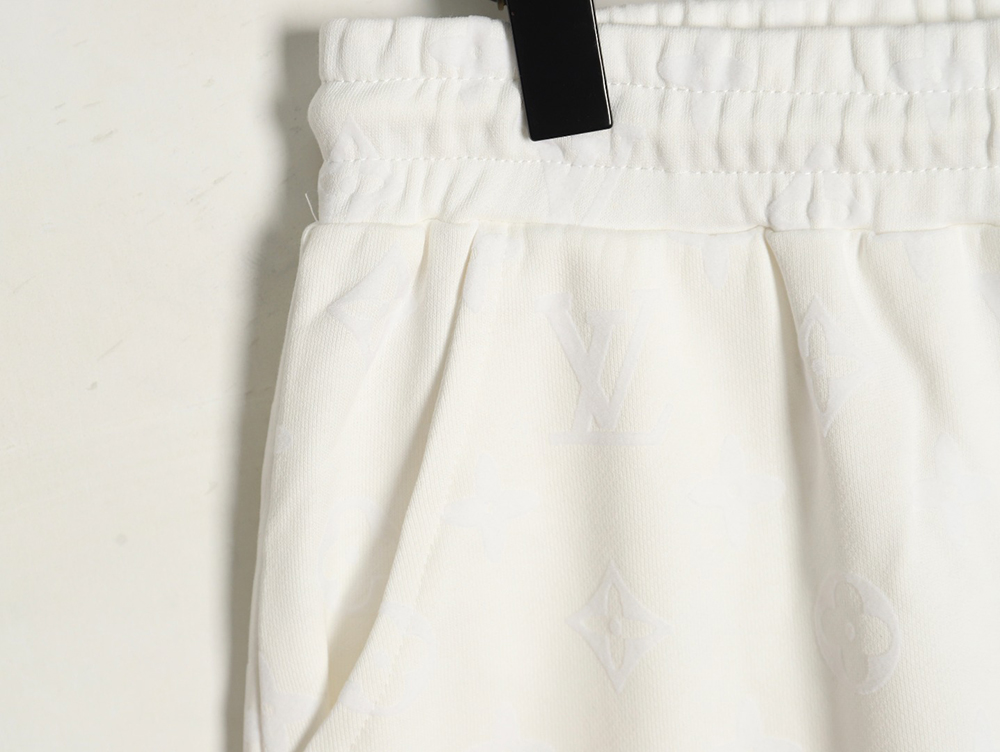 l0*is V*t0n monogram flocked trousers