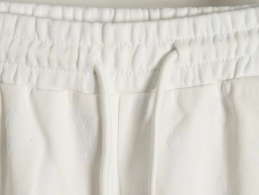 l0*is V*t0n monogram flocked trousers