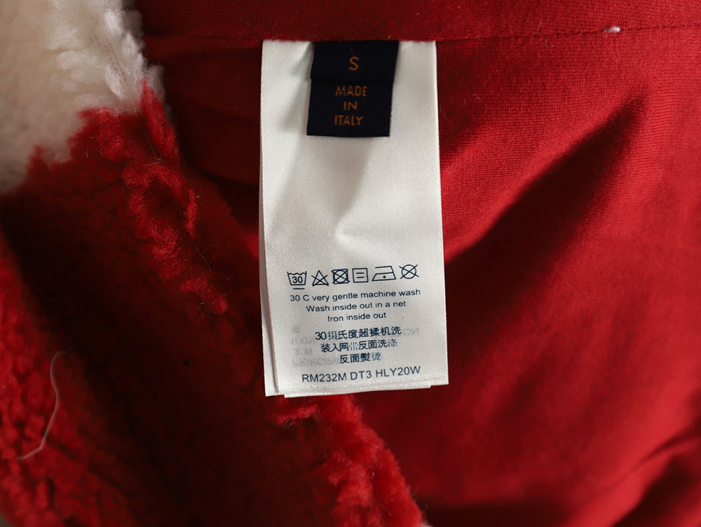 l0*is V*t0n & nigo checkerboard sherpa jacket