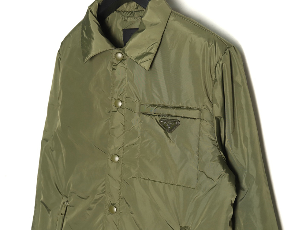 Pra*a recycled nylon lightweight puffer jacket