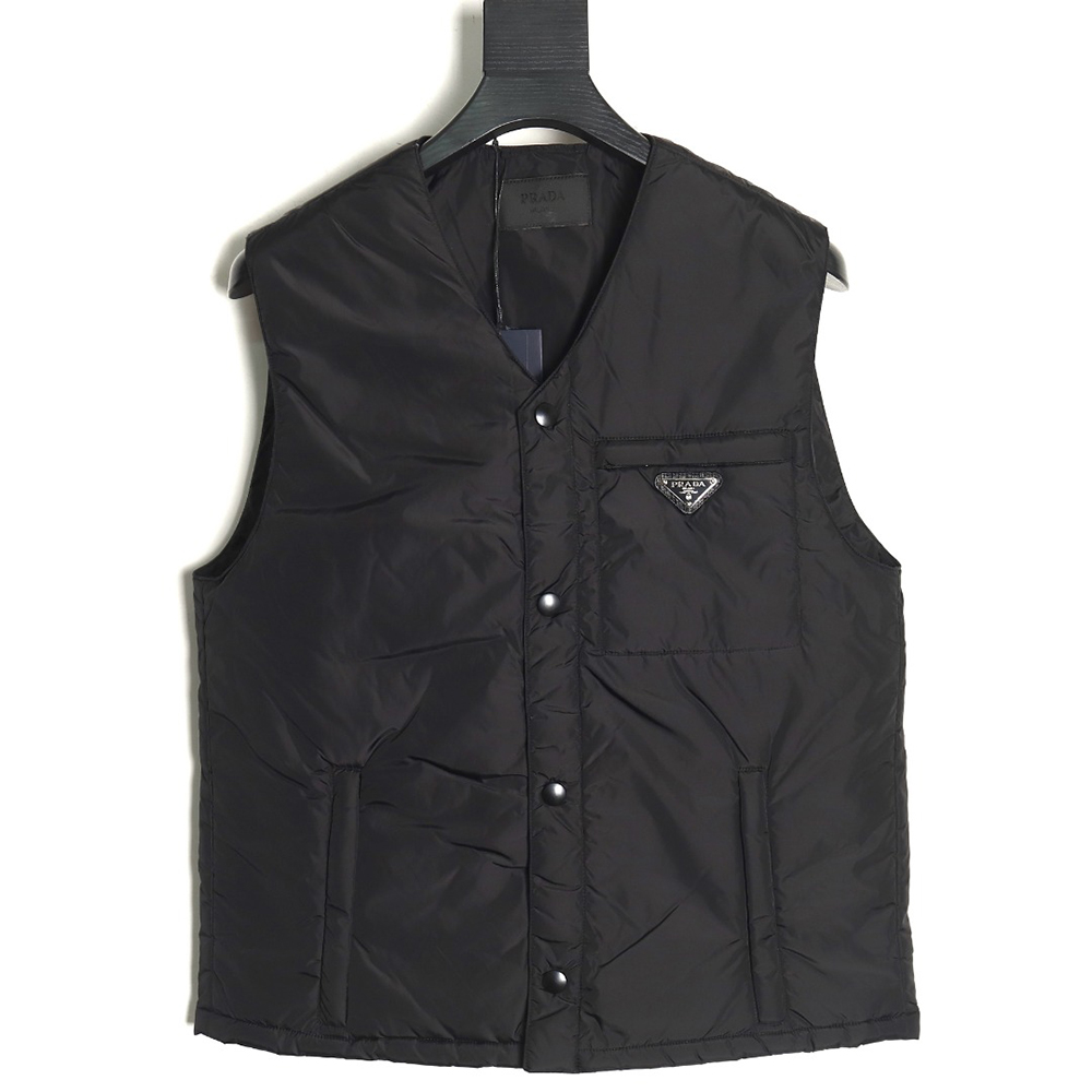 Pra*a recycled nylon lightweight padded vest tsk1
